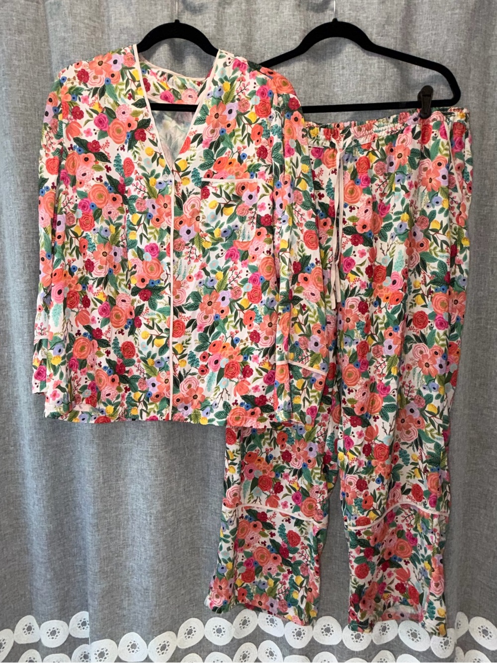 SummerSalt  and Rifle Paper Co. Floral Pajama Set Large